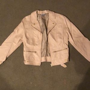 leather jacket by Charlotte Russe